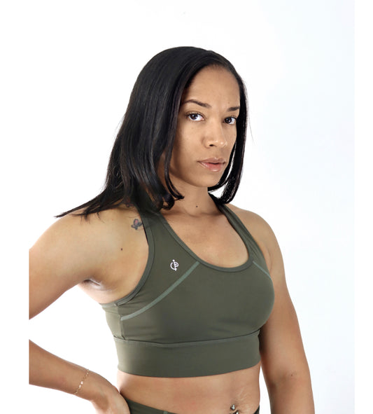 High Support Non- Padded Sports Bra