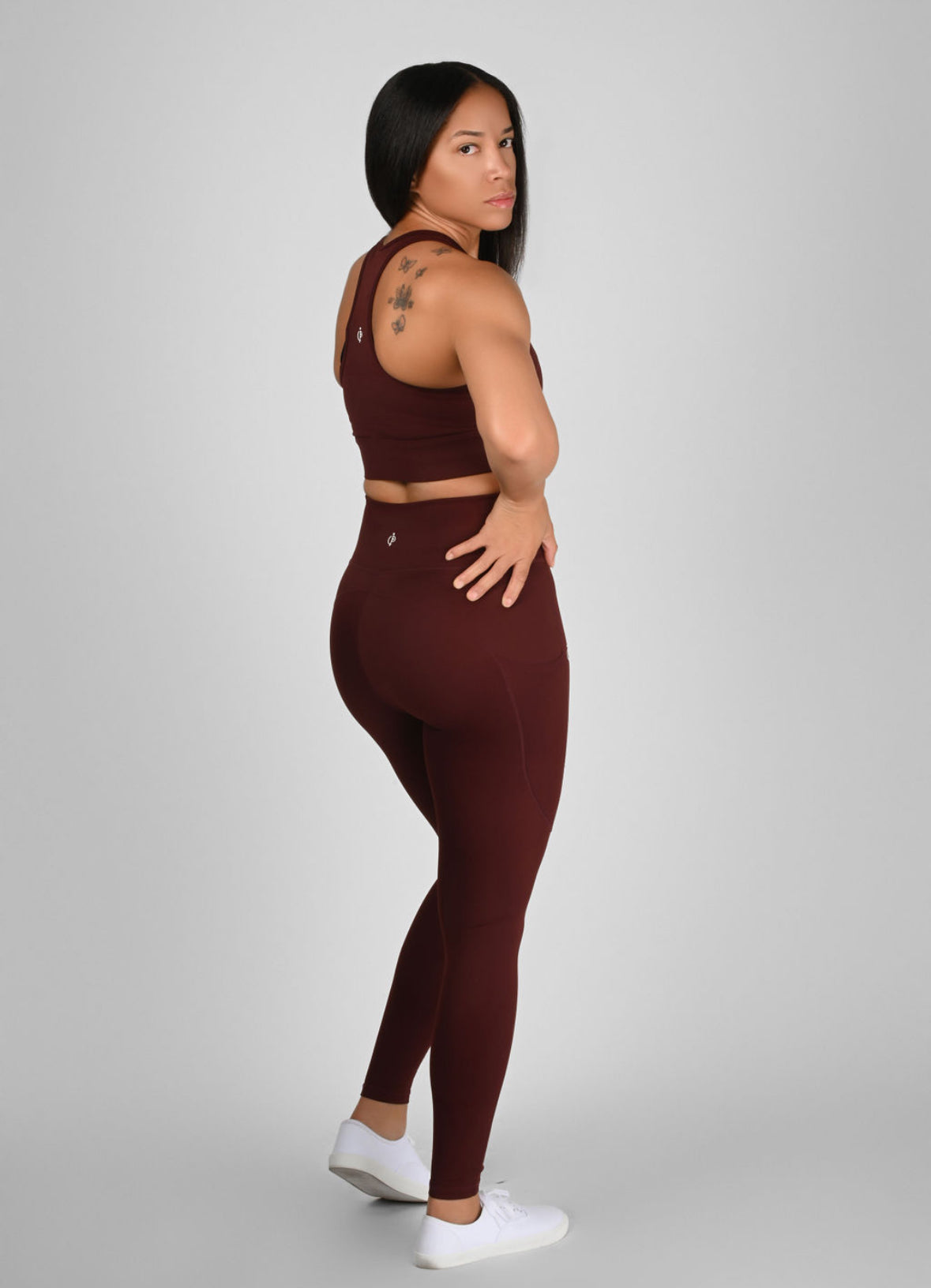 Contour High Waist Leggings with Pockets