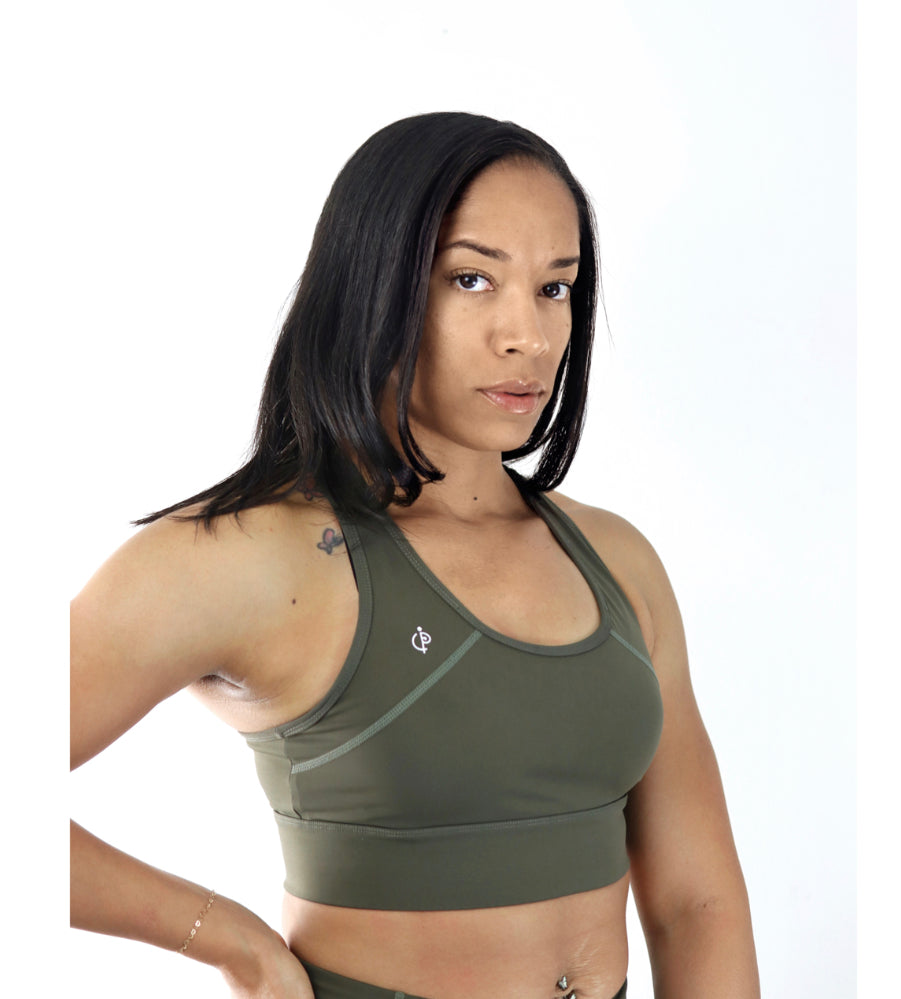 High Support Non- Padded Sports Bra – charmingphysique